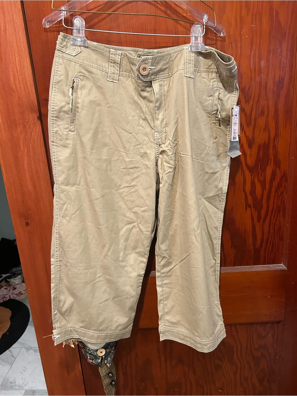 Vintage petite Y2K khaki shorts nwt